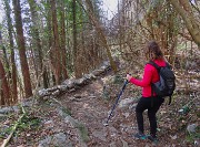 77 Chiudiamo l'anello sul sent. 505  tra varianti bassa in salita-alta in discesa